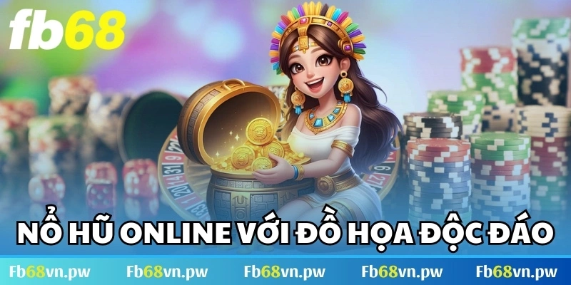 Nổ hũ online với đồ họa giao diện độc đáo